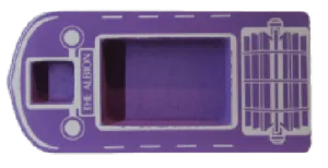 Purple Boat Small